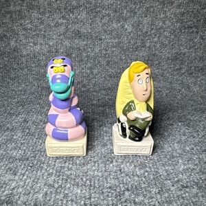 Vintage 1989 Beetlejuice 4" Toy Figurine Set Of 2